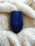 Blue wine tumbler