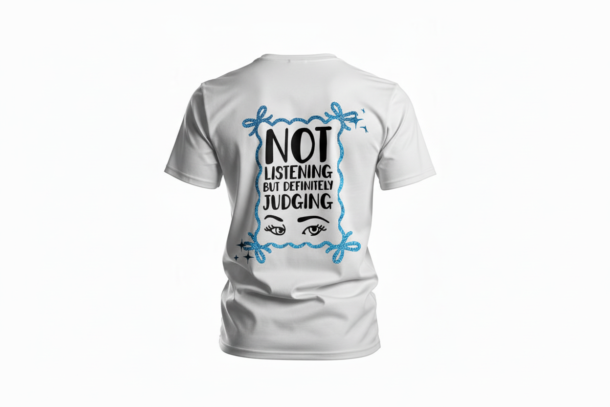 Not Listening tee